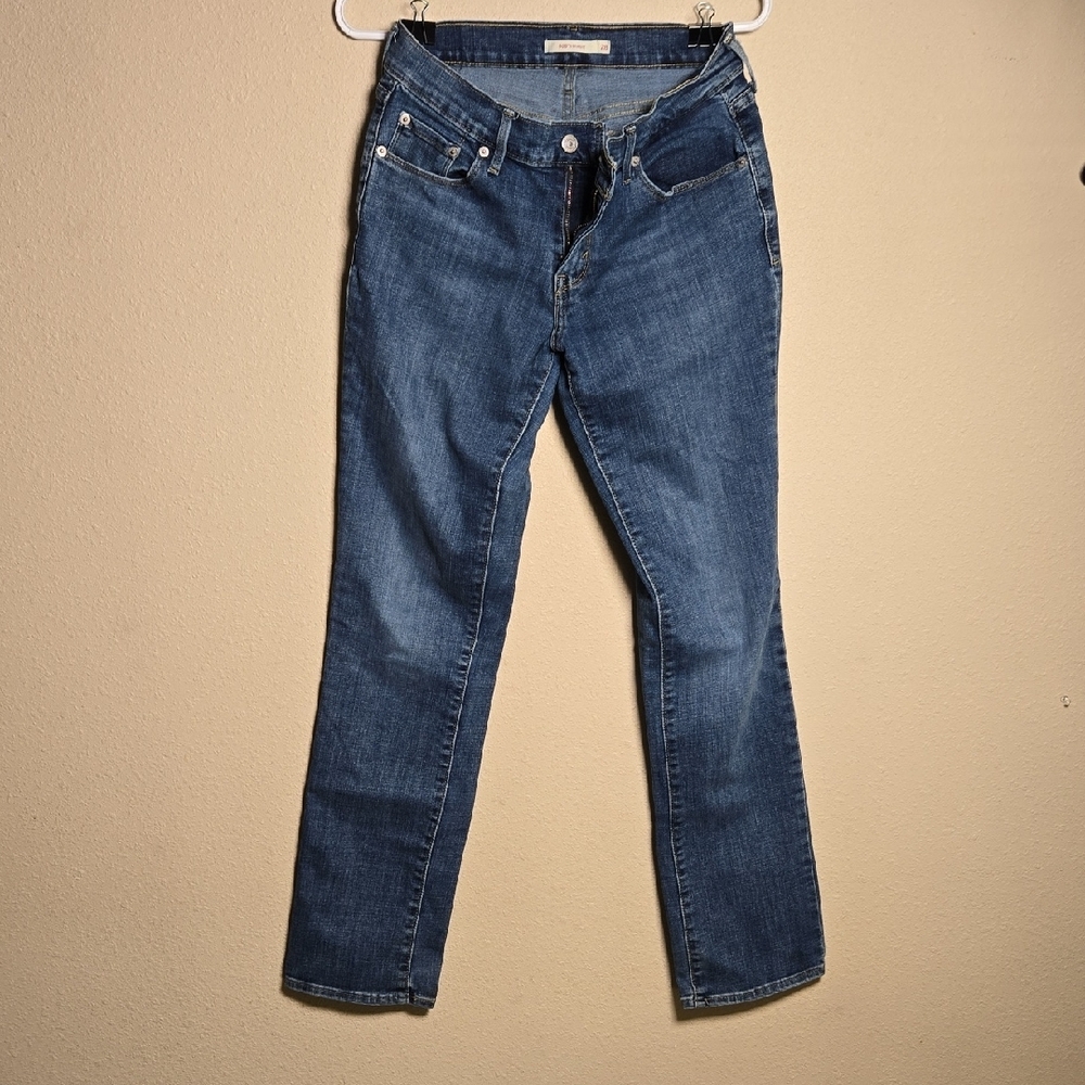 Levi's Blue Straight Leg Jeans Classic Style